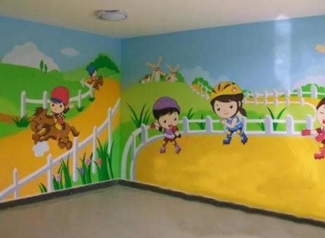 全椒幼儿园墙体彩绘制作流程及注意事项