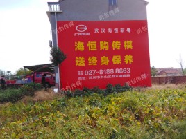 全椒农村墙体广告给农村人民带来方便