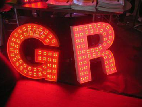 全椒LED发光字常见的安装误区。