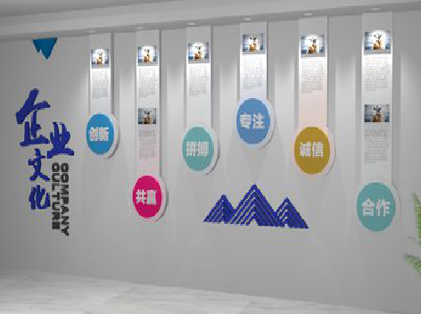 全椒企业文化墙需要传递什么办公文化？